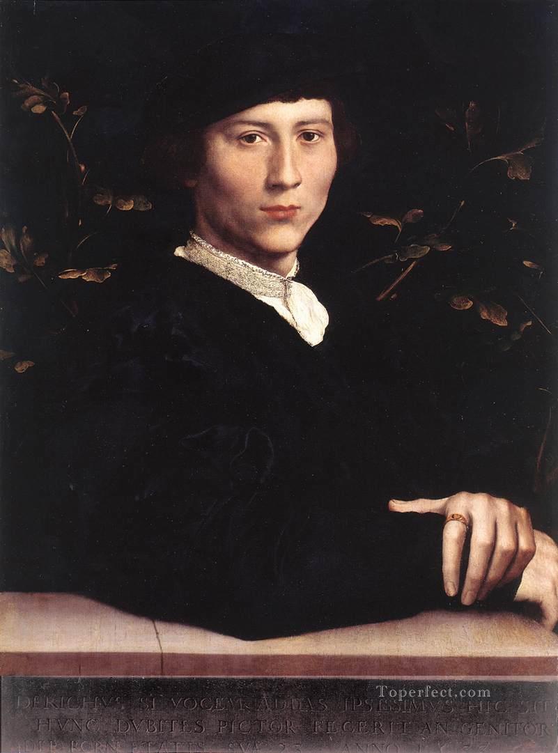 Portrait of Derich Born Renaissance Hans Holbein the Younger Oil Paintings